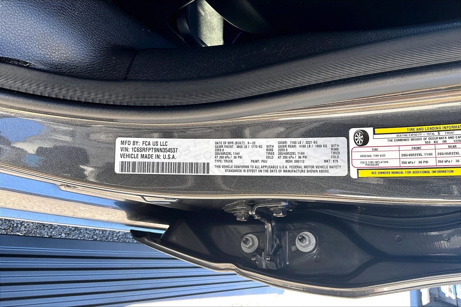 Used 2022 RAM 1500 Limited AWD/4WD image 32