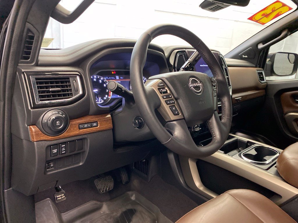 Used 2023 Nissan Titan Platinum Reserve w/ Off Road Protection Package AWD/4WD image 12