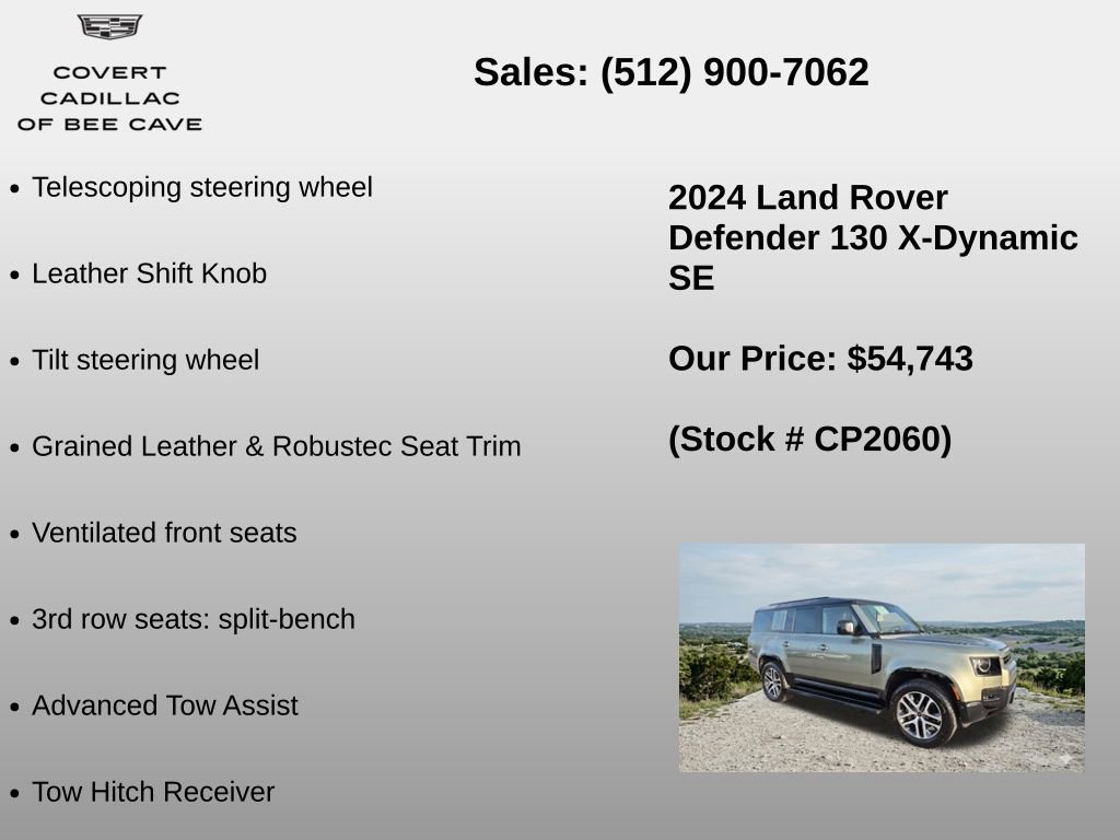 Used 2024 Land Rover Defender 130 X-Dynamic SE image 30
