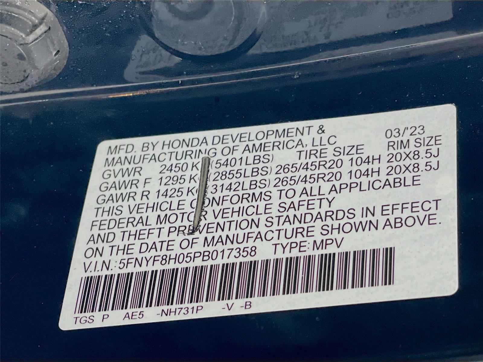 Used 2023 Honda Passport Elite image 38