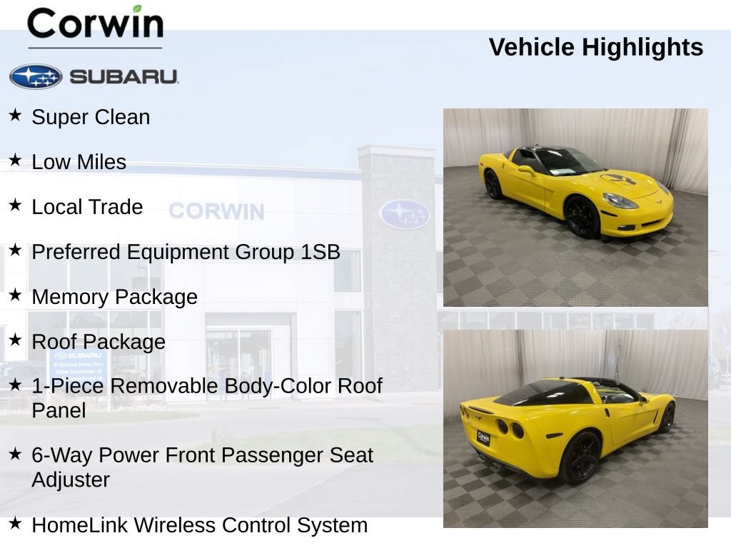 Used 2005 Chevrolet Corvette Coupe w/ Preferred Equipment Group RWD image 11