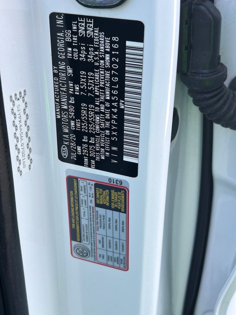 Used 2020 Kia Sorento SX FWD image 23