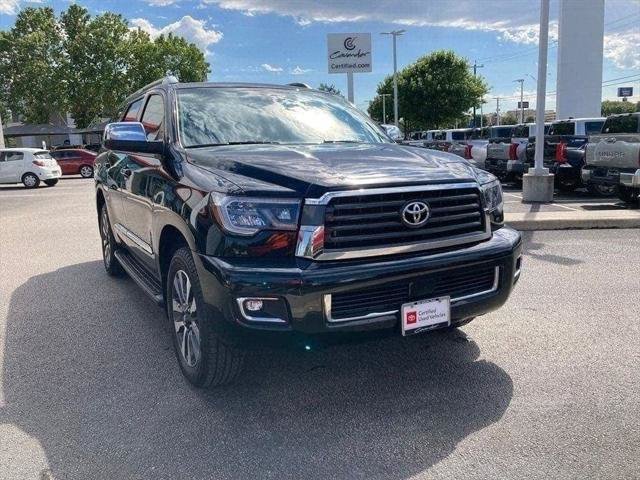 Certified 2021 Toyota Sequoia Limited w/ Safety & Convenience Package RWD image 3