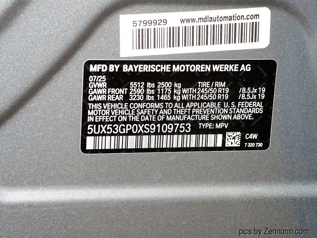 Used 2025 BMW X3 xDrive30i w/ Premium Package image 42