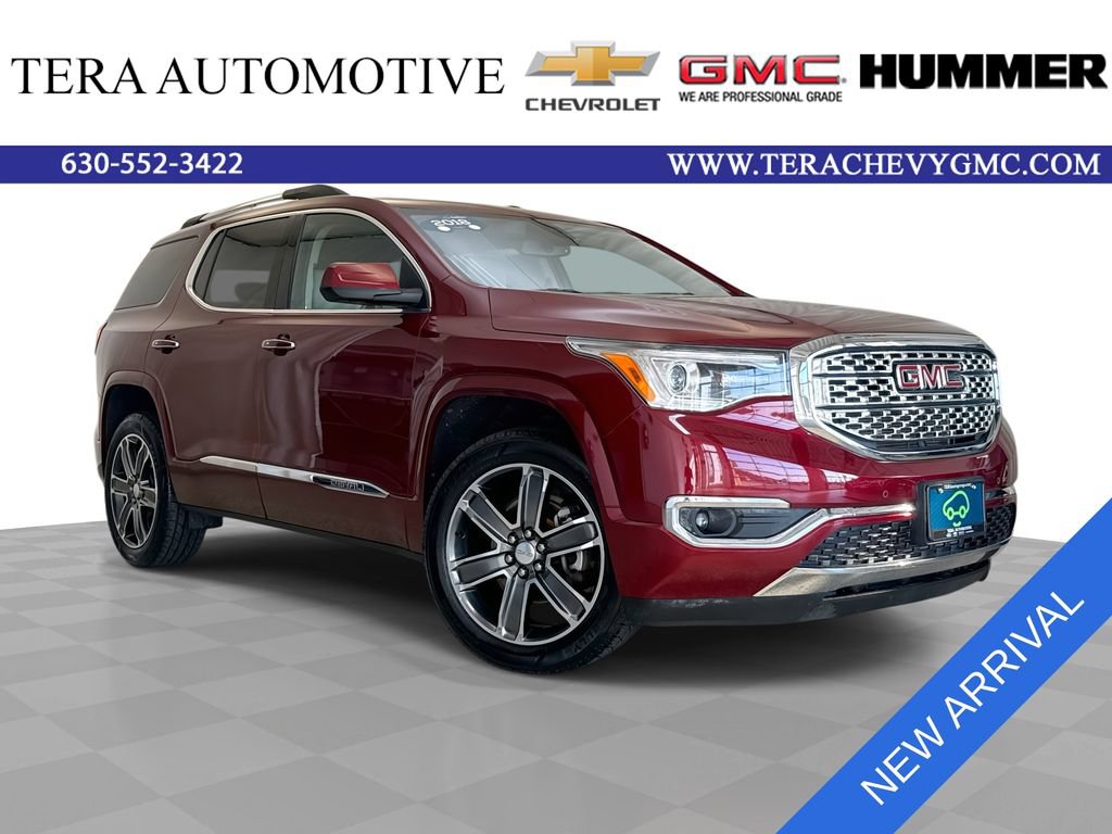 Certified 2018 GMC Acadia Denali