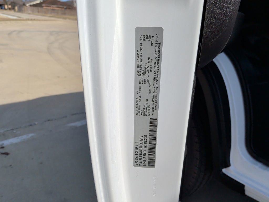 New 2026 RAM ProMaster 2500 w/ Safety Group image 39