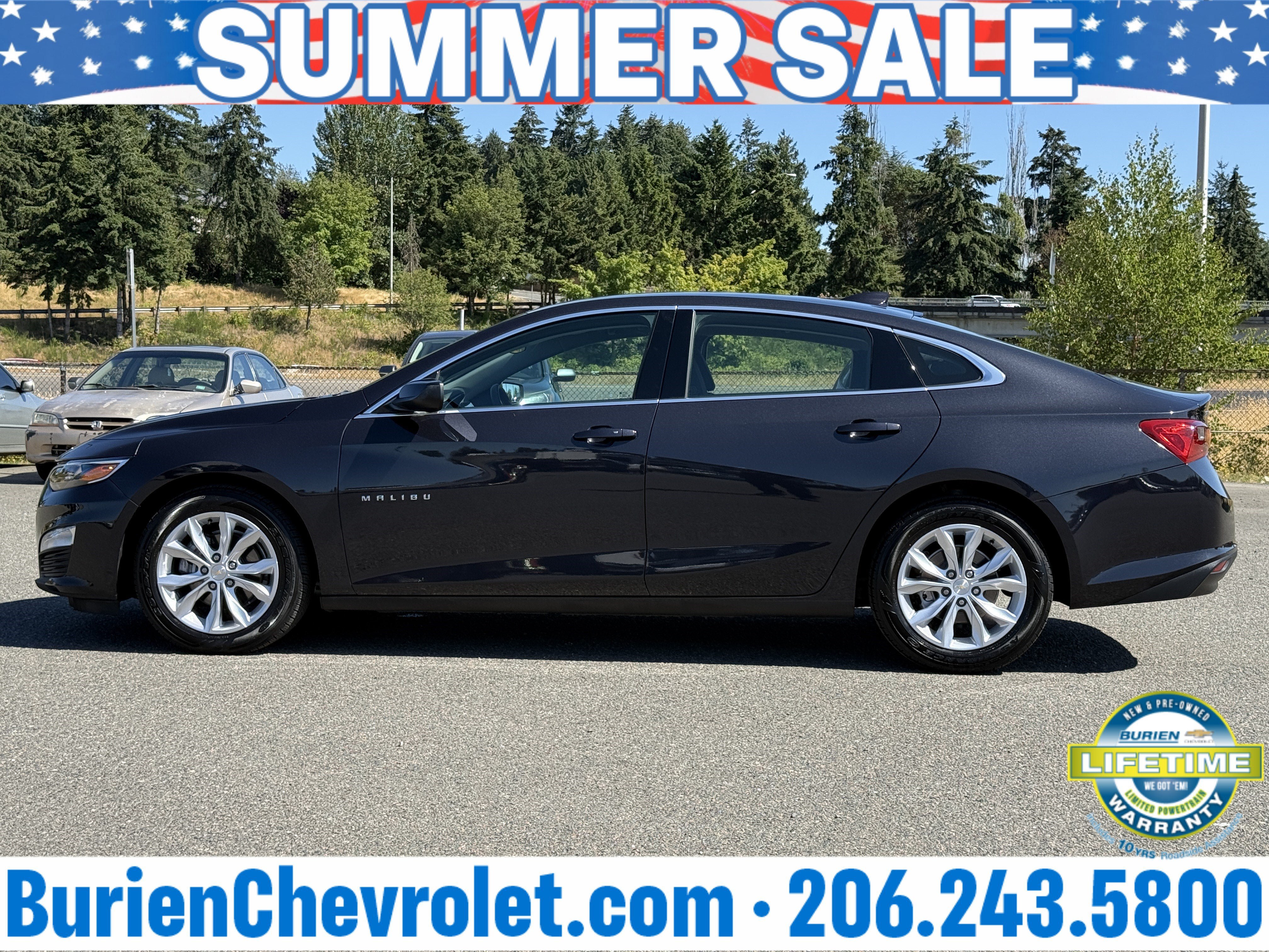 Used 2023 Chevrolet Malibu LT FWD image 2