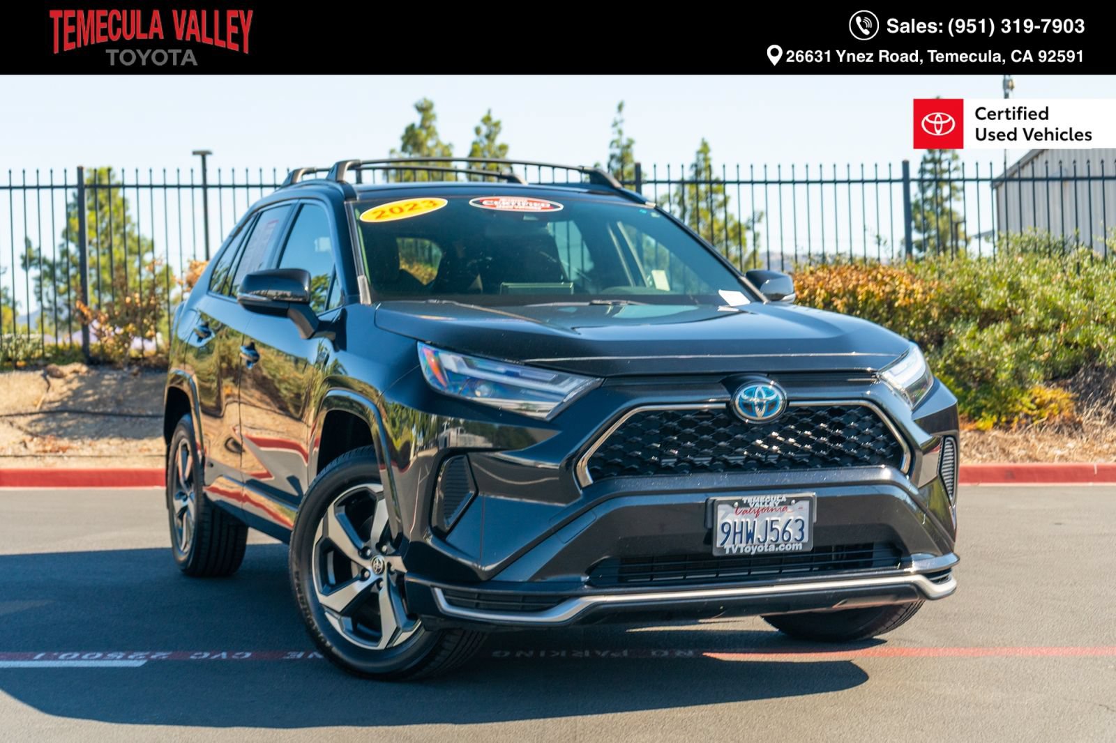 Certified 2023 Toyota RAV4 SE w/ Weather & Moonroof Package AWD/4WD image 1