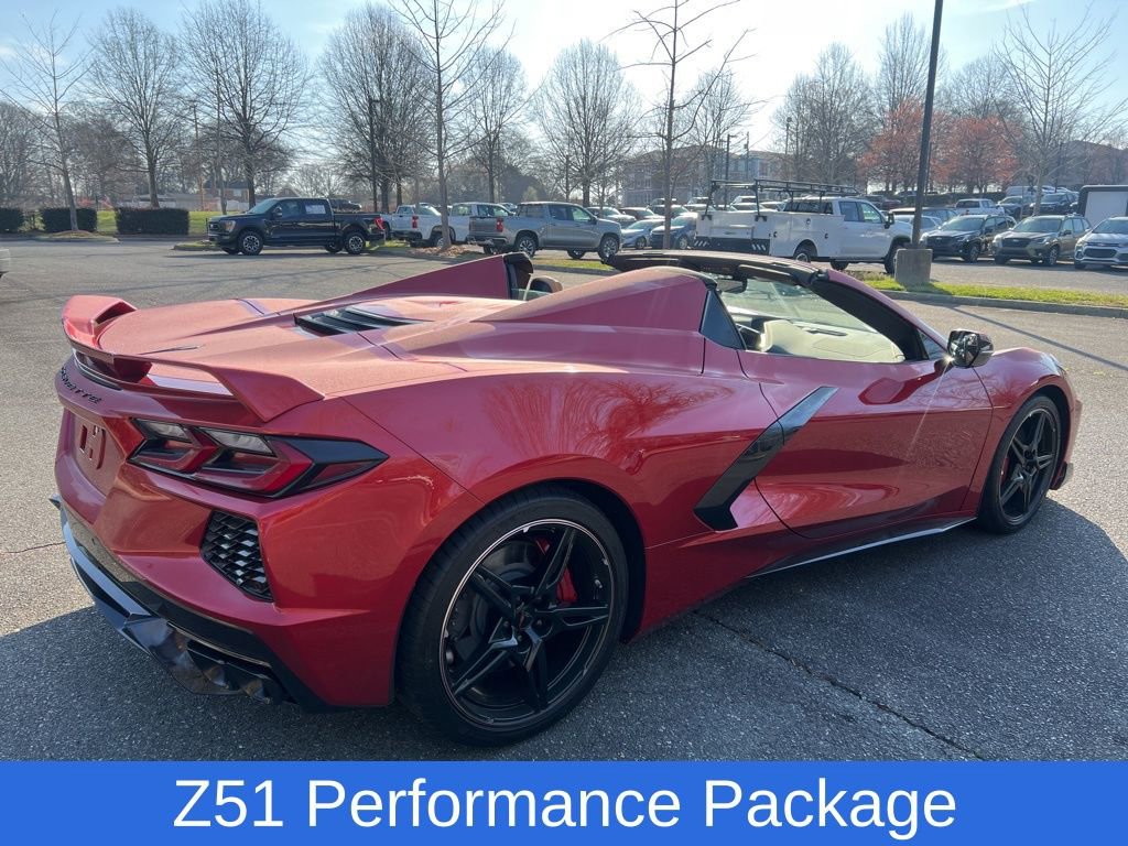 Certified 2024 Chevrolet Corvette Stingray Preferred Conv w/ Z51 Performance Package image 17