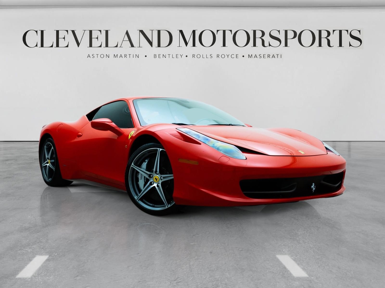 Used 2012 Ferrari 458 Italia Coupe RWD image 1
