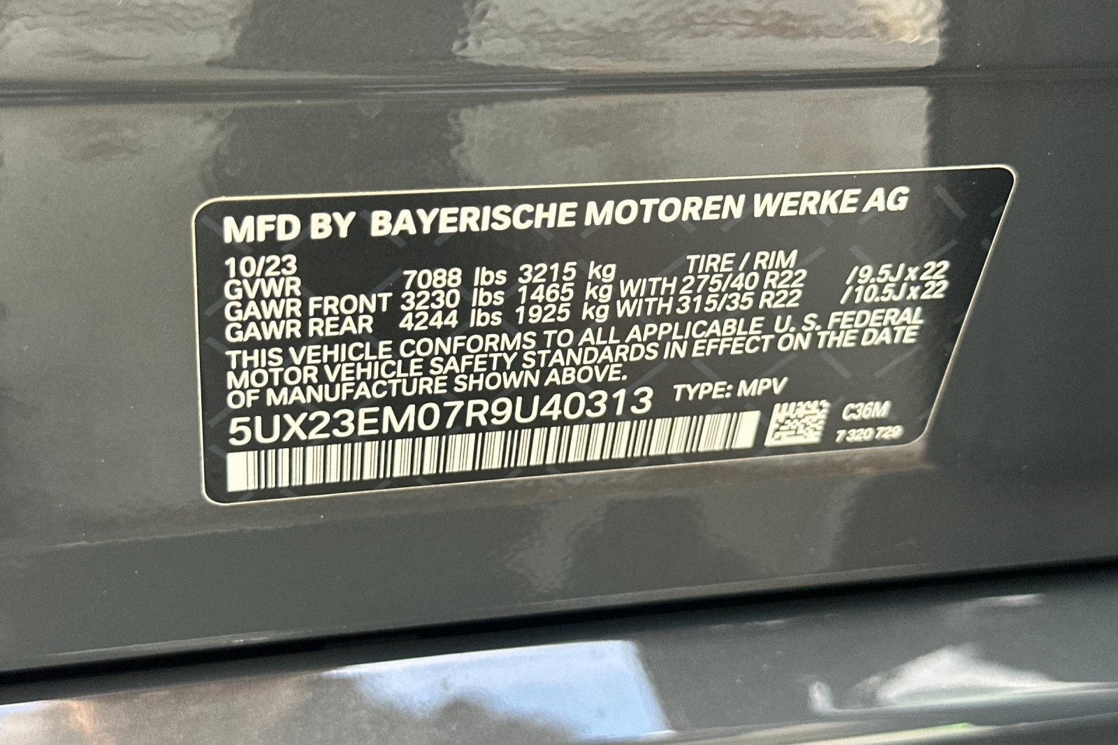 Used 2024 BMW X7 xDrive40i w/ M Sport Package AWD/4WD image 29