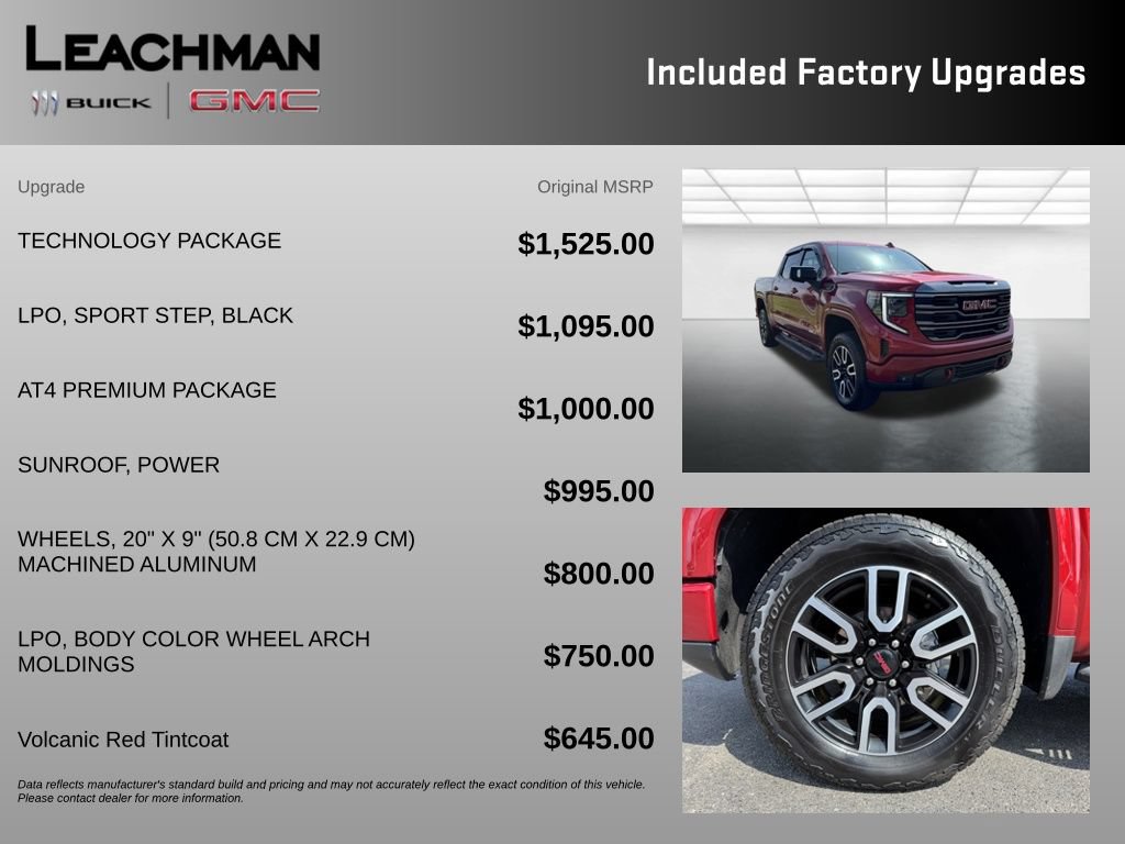 Used 2024 GMC Sierra 1500 AT4 w/ Technology Package AWD/4WD image 10