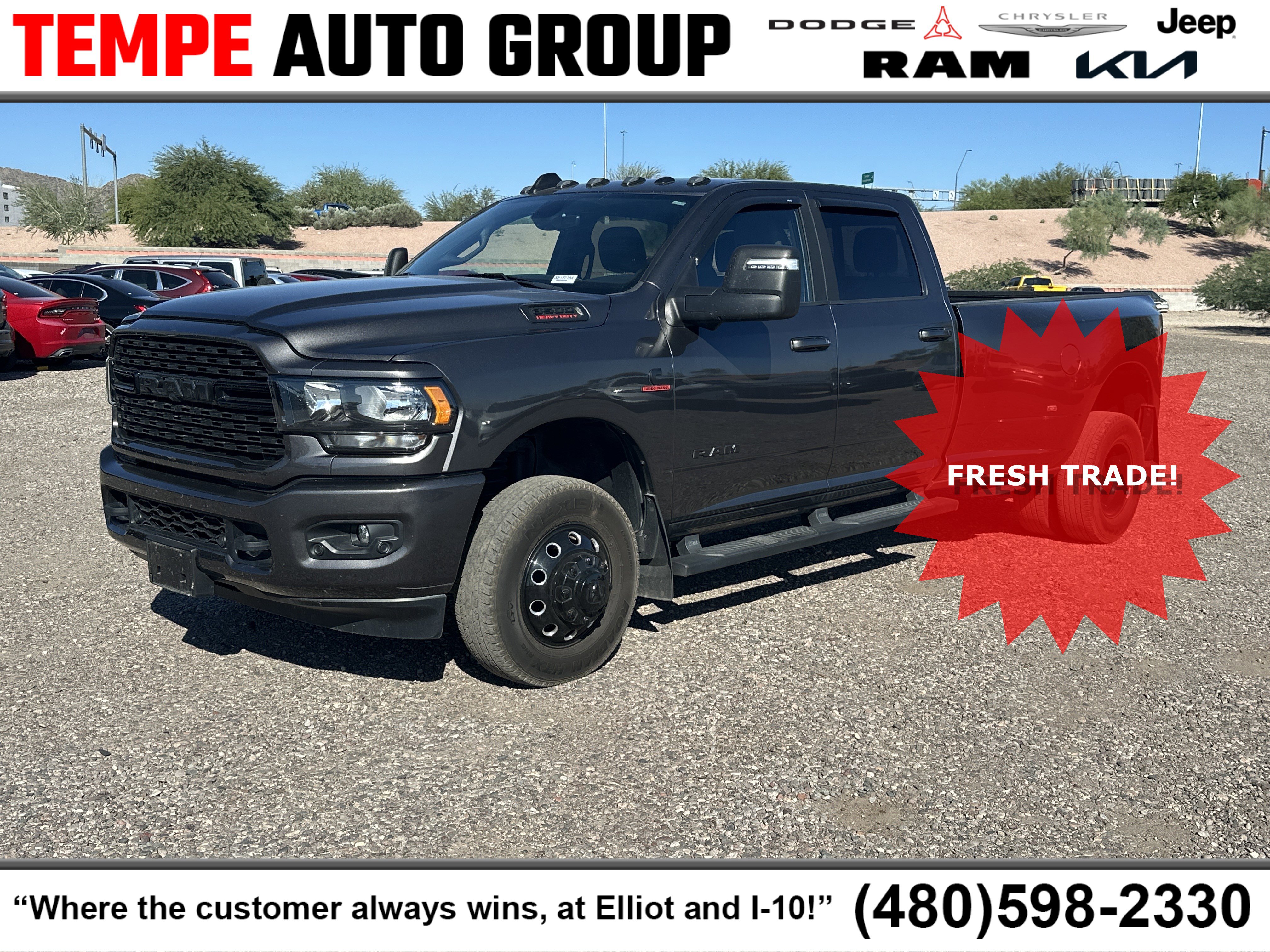 Certified 2023 RAM 3500 Big Horn w/ Level 2 Equipment Group