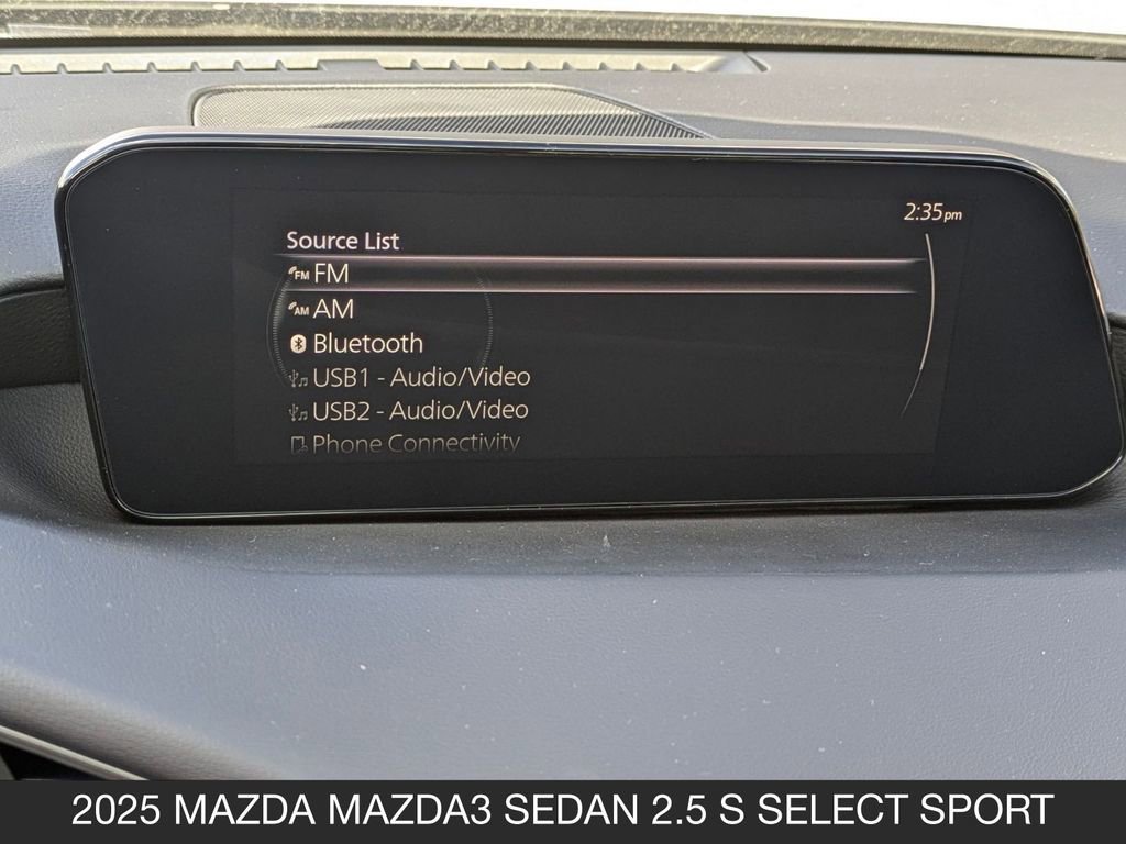 New 2025 MAZDA MAZDA3 s image 25