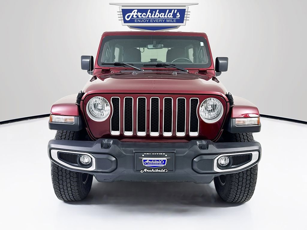Used 2021 Jeep Wrangler Unlimited Sahara w/ Uconnect 4C Nav & Sound Group image 2