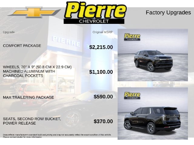 New 2026 Chevrolet Tahoe LT w/ Comfort Package AWD/4WD image 13
