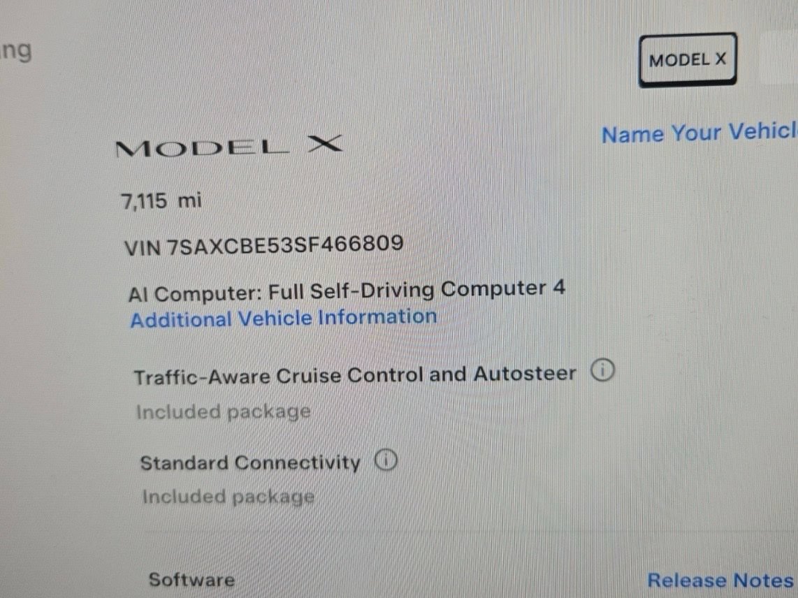 Used 2025 Tesla Model X AWD/4WD image 4
