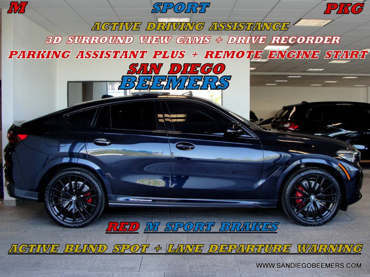 Used 2021 BMW X6 xDrive40i w/ M Sport Package