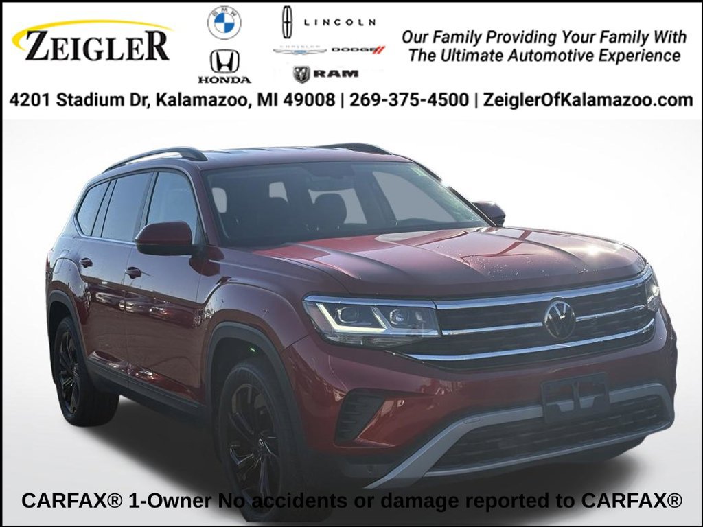 Used 2022 Volkswagen Atlas SE AWD/4WD image 1
