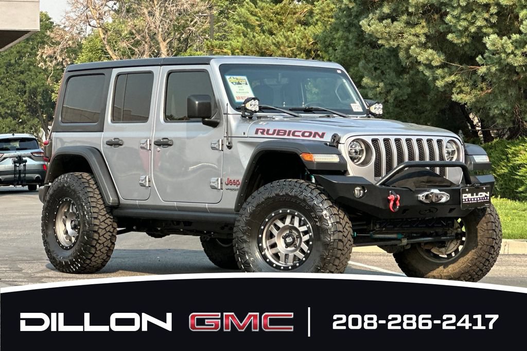 Used 2018 Jeep Wrangler Unlimited Rubicon AWD/4WD image 2