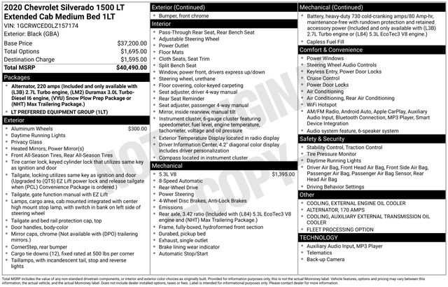 Used 2020 Chevrolet Silverado 1500 LT image 3