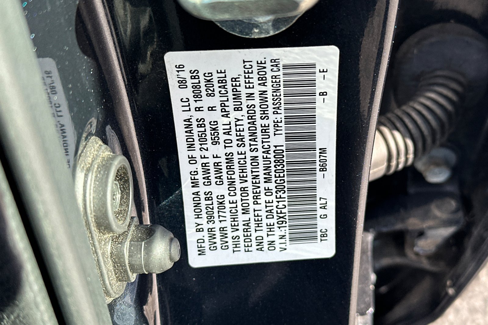 Used 2016 Honda Civic EX-T image 28