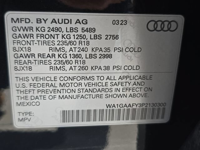 Used 2023 Audi Q5 2.0T Premium w/ Convenience Package AWD/4WD image 39