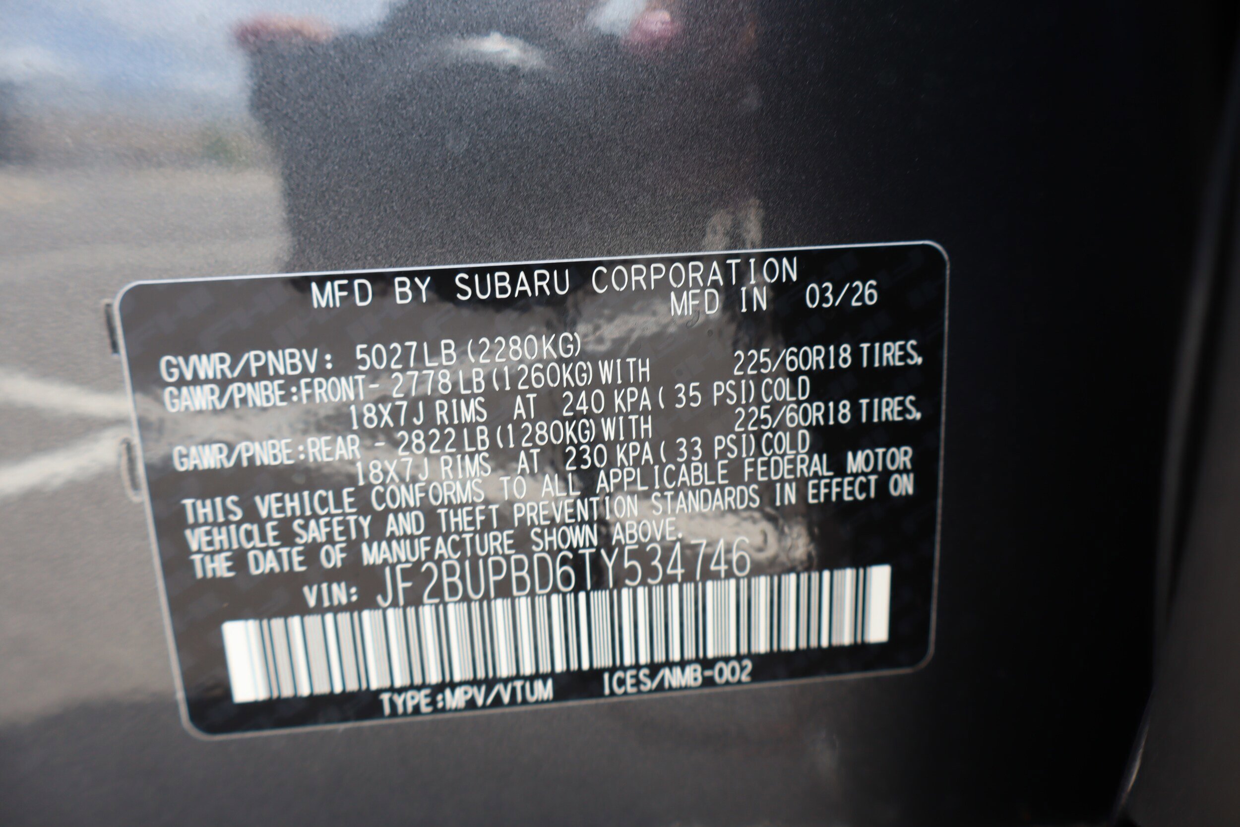 New 2026 Subaru Outback Premium AWD/4WD image 24