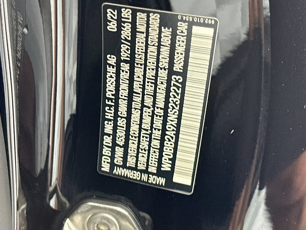 Certified 2022 Porsche 911 Targa 4 GTS AWD/4WD image 31