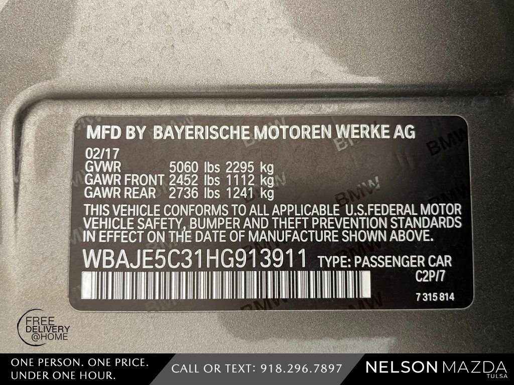 Used 2017 BMW 540i image 53