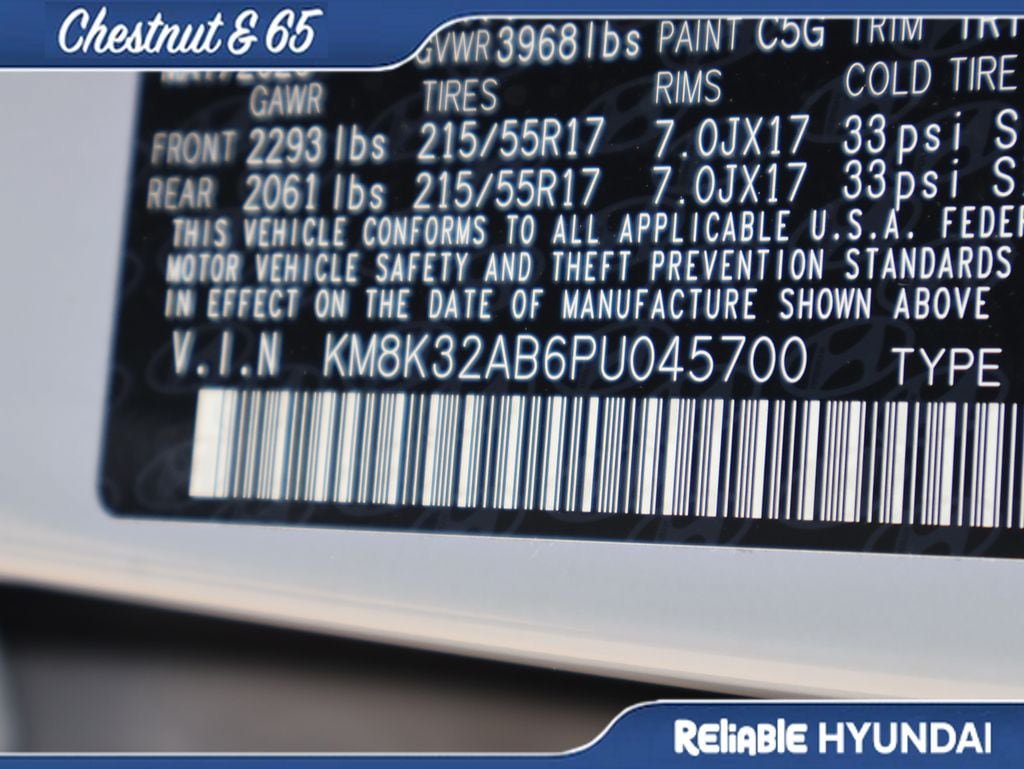 Certified 2023 Hyundai Kona SEL w/ Convenience Package FWD image 41