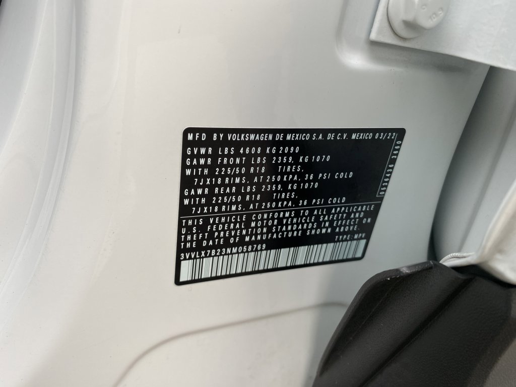 Used 2022 Volkswagen Taos SE w/ Panoramic Sunroof Package image 43