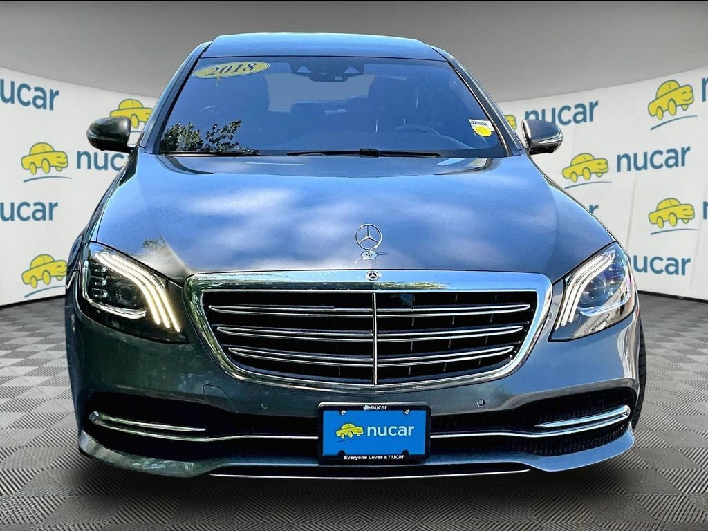 Used 2018 Mercedes-Benz S 450 4MATIC Sedan image 2