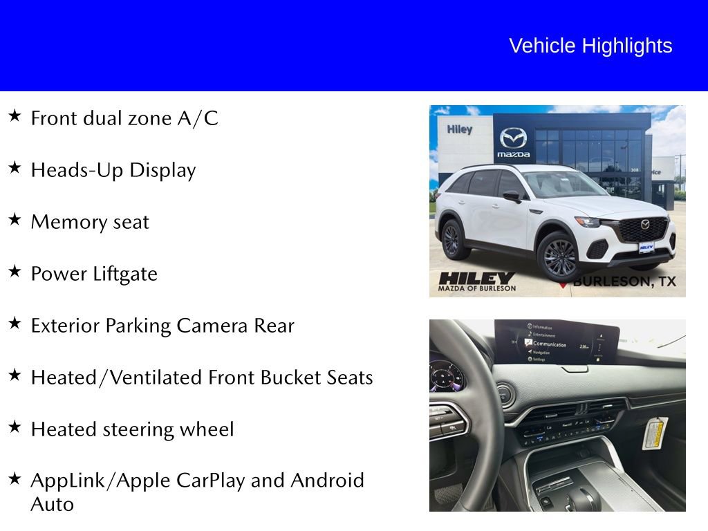 New 2026 MAZDA CX-70 SC Plus image 9