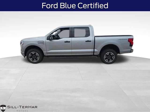 Certified 2023 Ford F150 Lightning XLT w/ Tow Technology Package AWD/4WD video 1