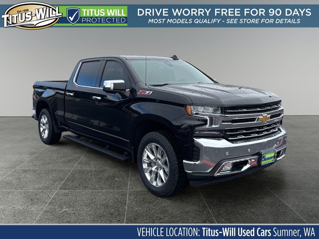 Used 2021 Chevrolet Silverado 1500 LTZ w/ LTZ Premium Package AWD/4WD image 1