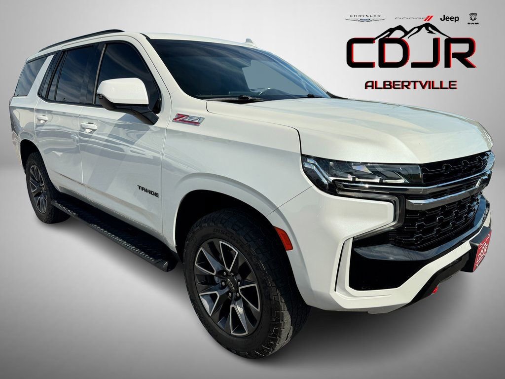 Used 2021 Chevrolet Tahoe Z71 w/ Rear Media and Nav Package image 1