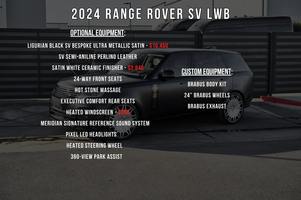 Used 2024 Land Rover Range Rover SV image 5