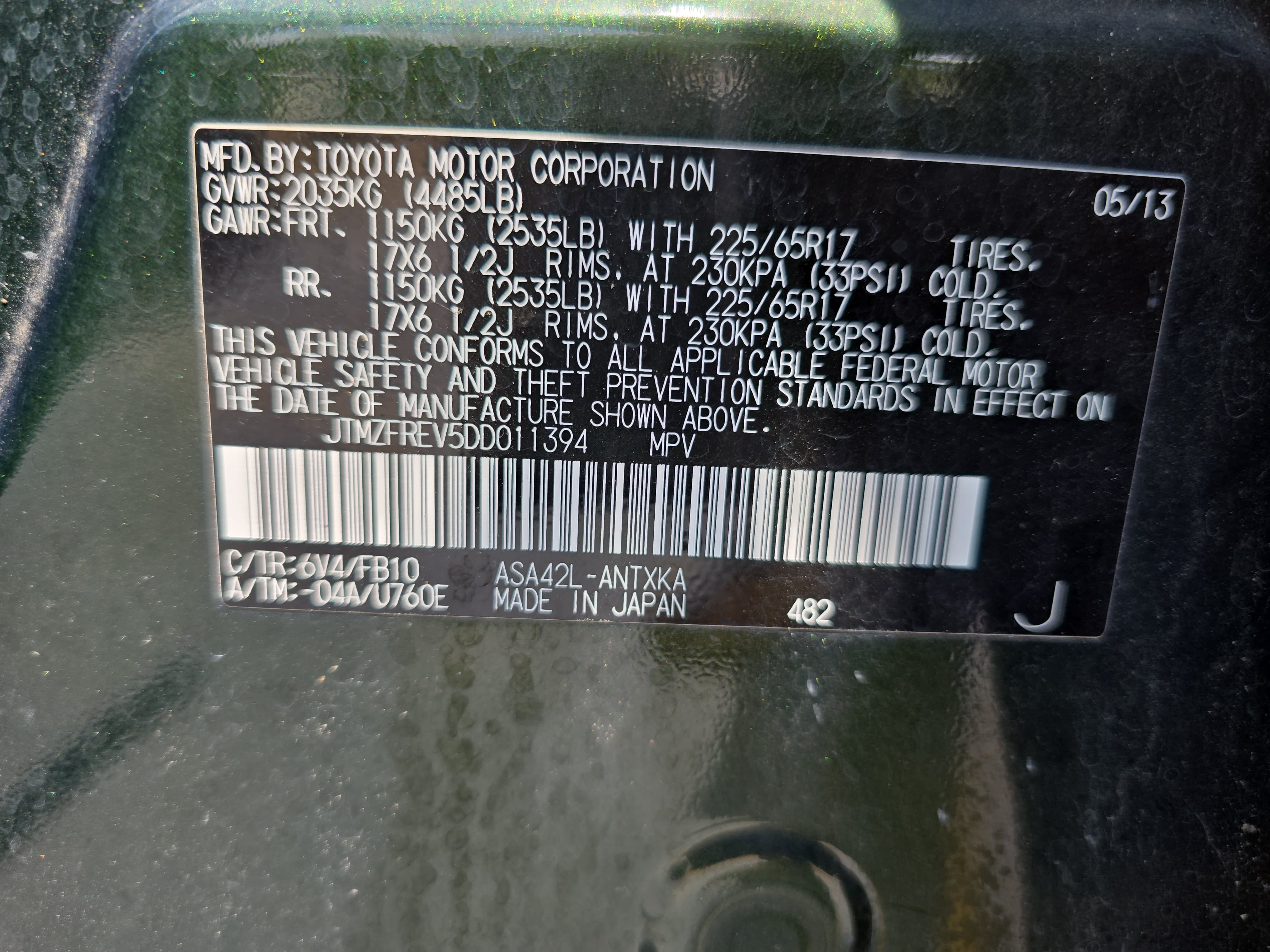 Used 2013 Toyota RAV4 LE FWD image 35