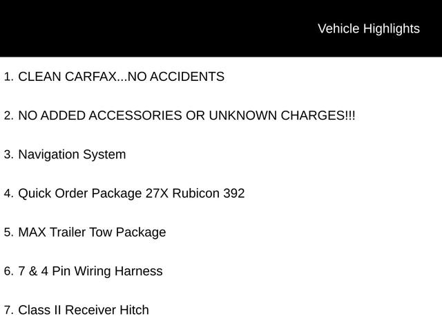 Used 2023 Jeep Wrangler Unlimited Rubicon 392 w/ Trailer Tow Package image 4