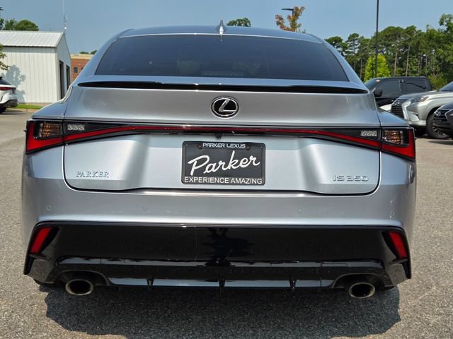 Certified 2022 Lexus IS 350 F Sport w/ Accessory Package RWD image 4