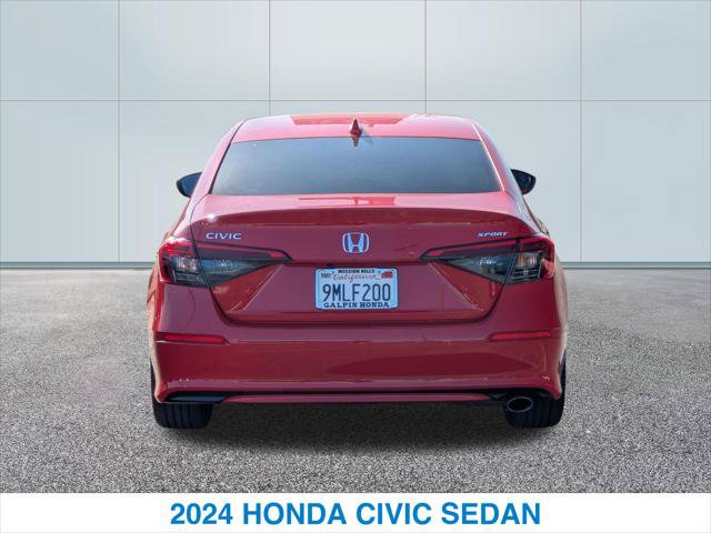 Certified 2024 Honda Civic Sport image 8