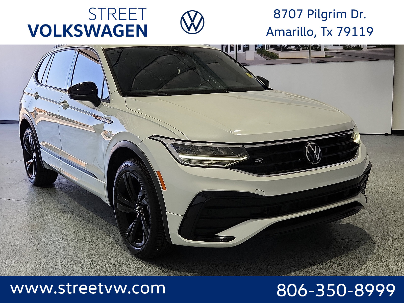 Certified 2023 Volkswagen Tiguan SE R-Line FWD image 1