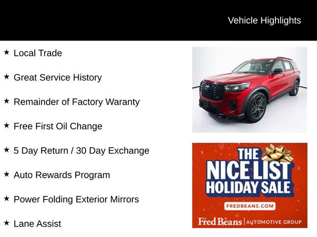 Used 2025 Ford Explorer ST image 3