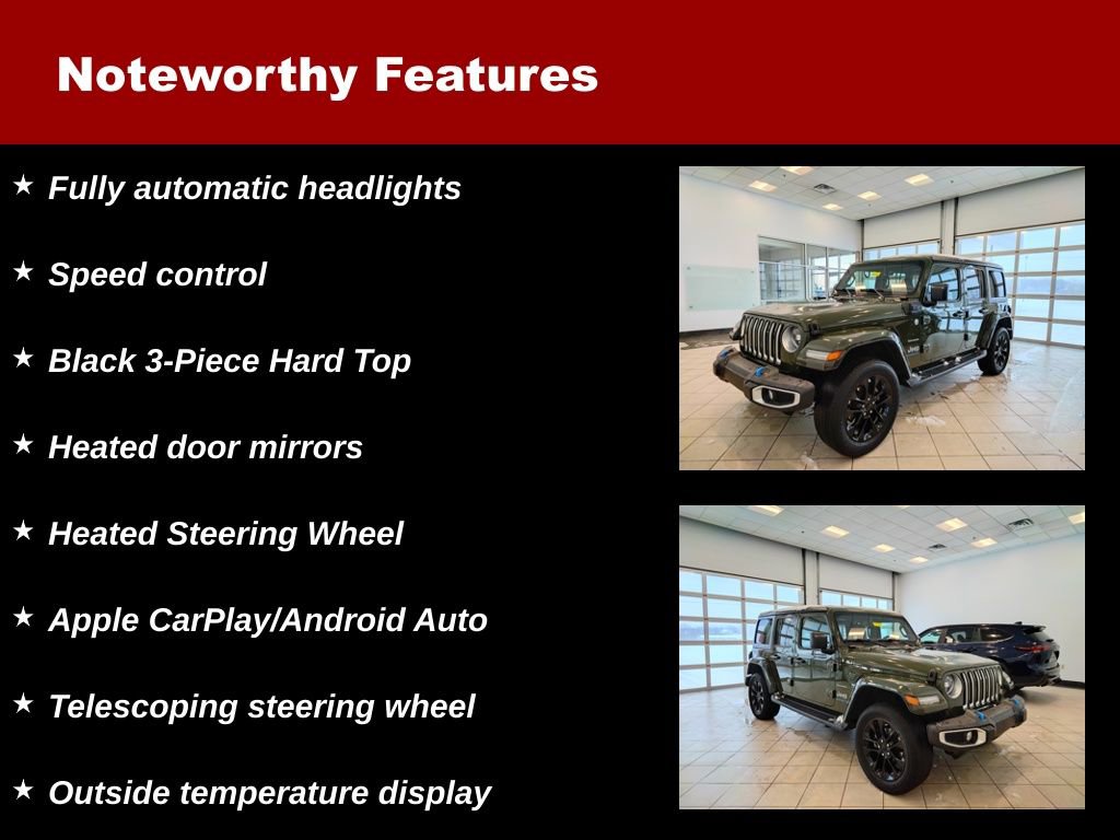 Used 2023 Jeep Wrangler Unlimited Sahara w/ Cold Weather Group image 19
