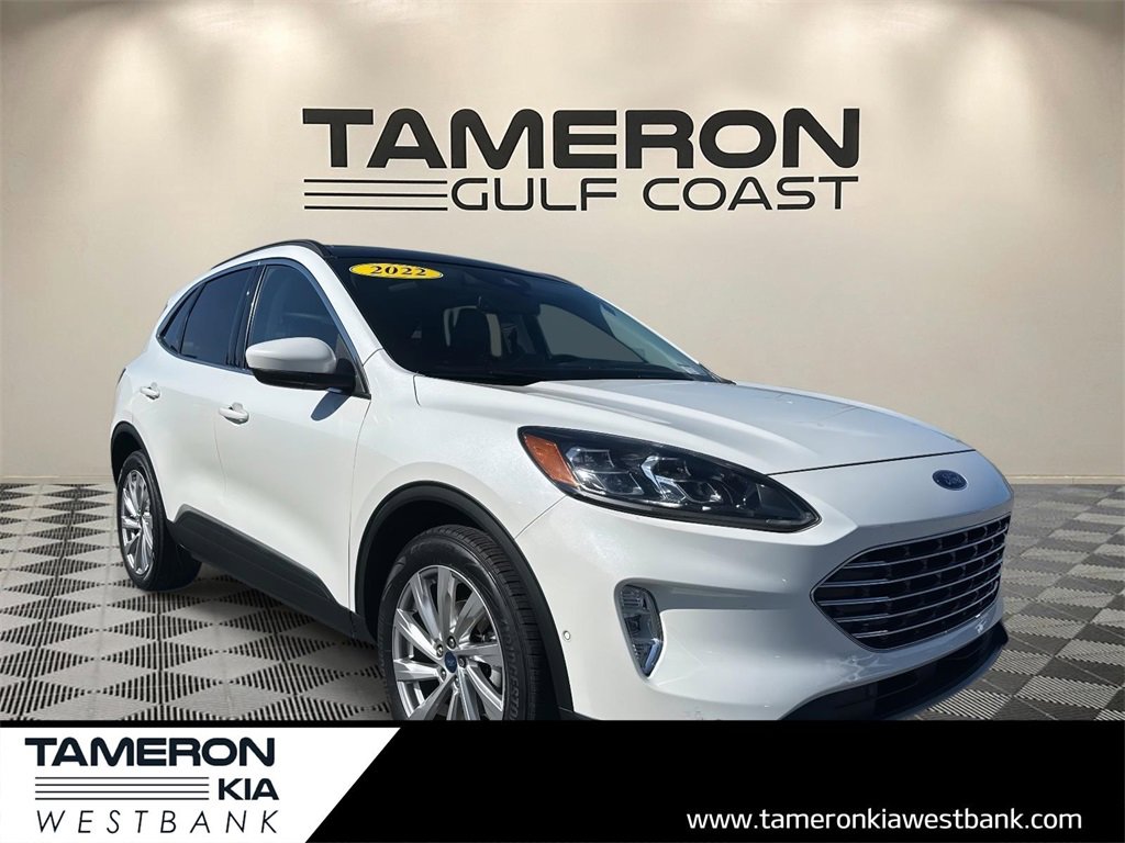 Used 2022 Ford Escape Titanium w/ Titanium Elite Package image 1