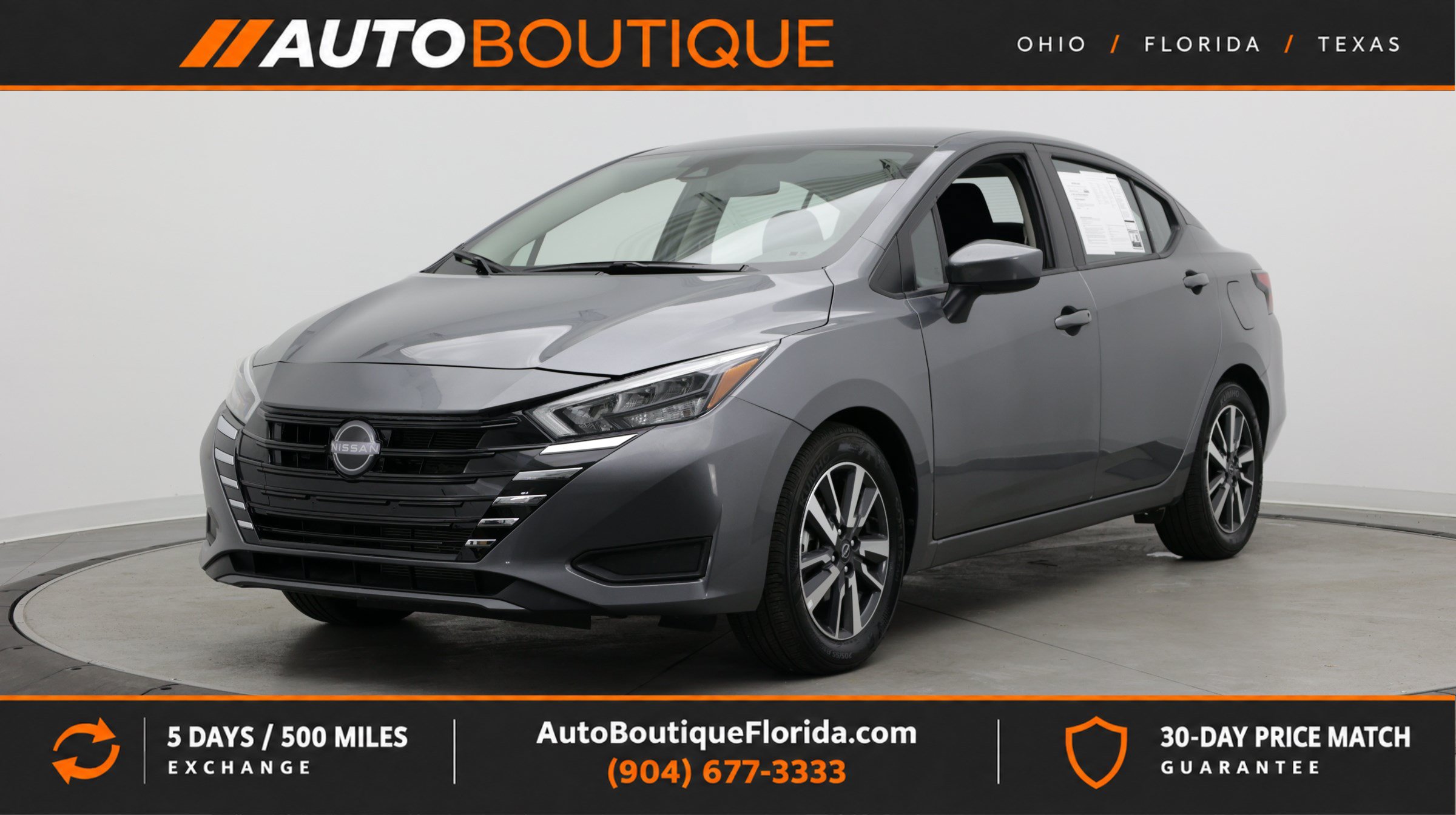 Used 2025 Nissan Versa SV FWD image 1