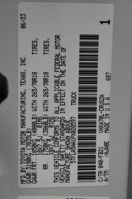 Used 2023 Toyota Tundra SR5 RWD image 9
