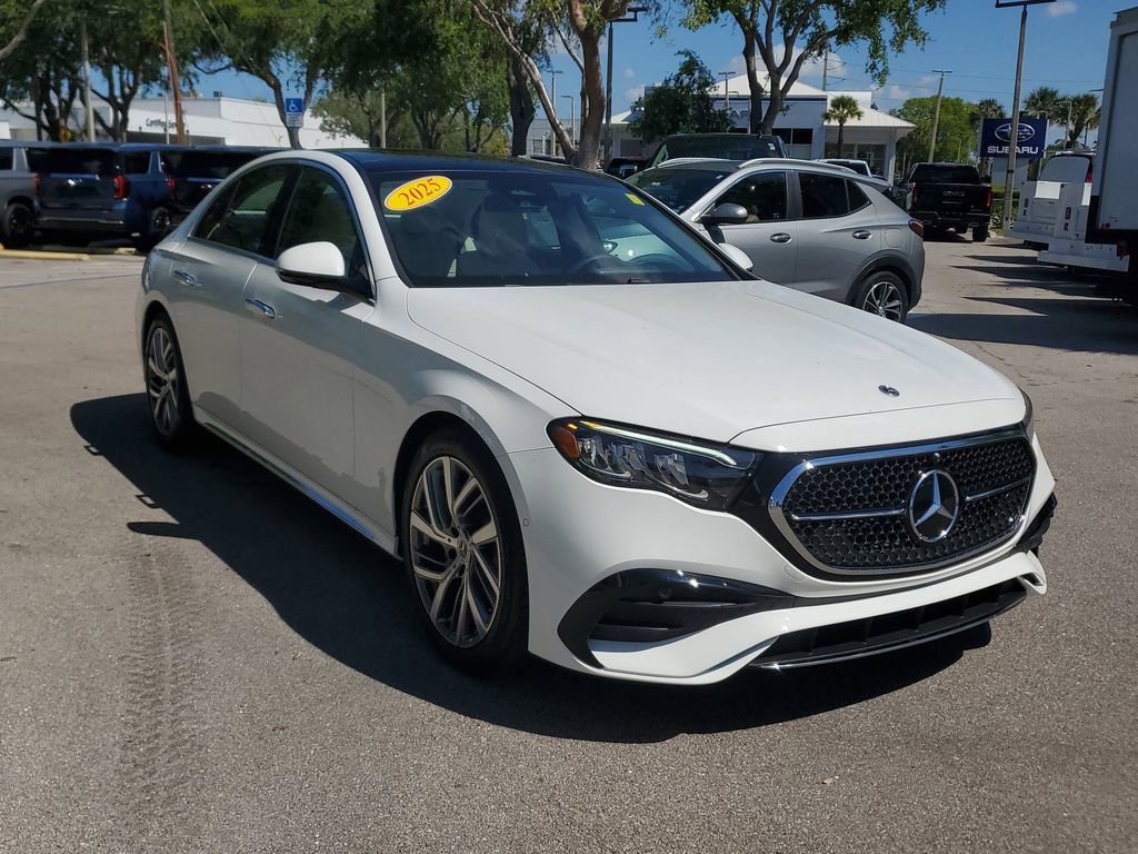Used 2025 Mercedes-Benz E 350 4MATIC Sedan image 8