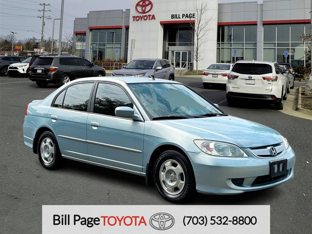 Used 2005 Honda Civic Hybrid Sedan